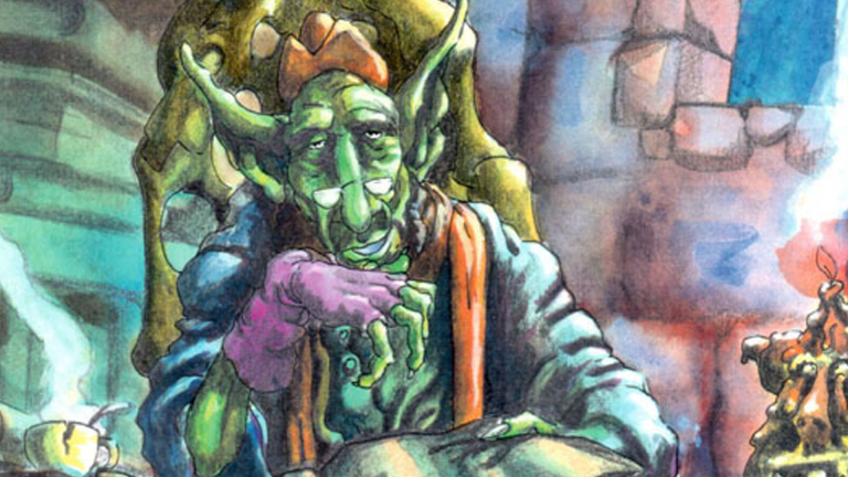 EL Viejo Archivero en su trono